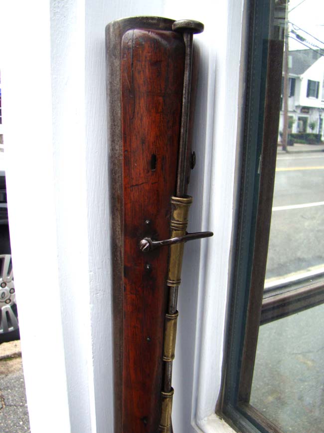 A late 18th or early 19th century steel barreled FLINTLOCK BLUNDERBUSS by H.W. Mortimer, London, Gun Maker to His Majesty, King George III. — image 5